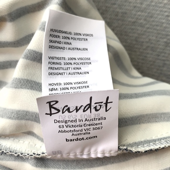 NWOT Bardot striped romper - Picture 7 of 7